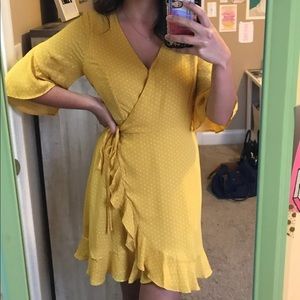 Leith wrap dress